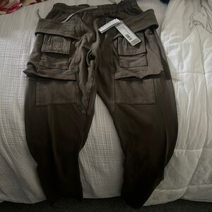 Rick owens creatch cargo drawstrings 34 dust